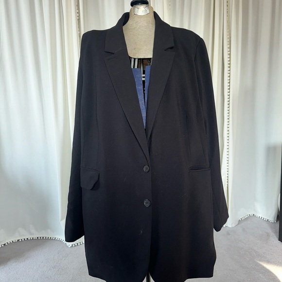 Eloquii Plus size Black Blazer - size 28 - Picture 1 of 2
